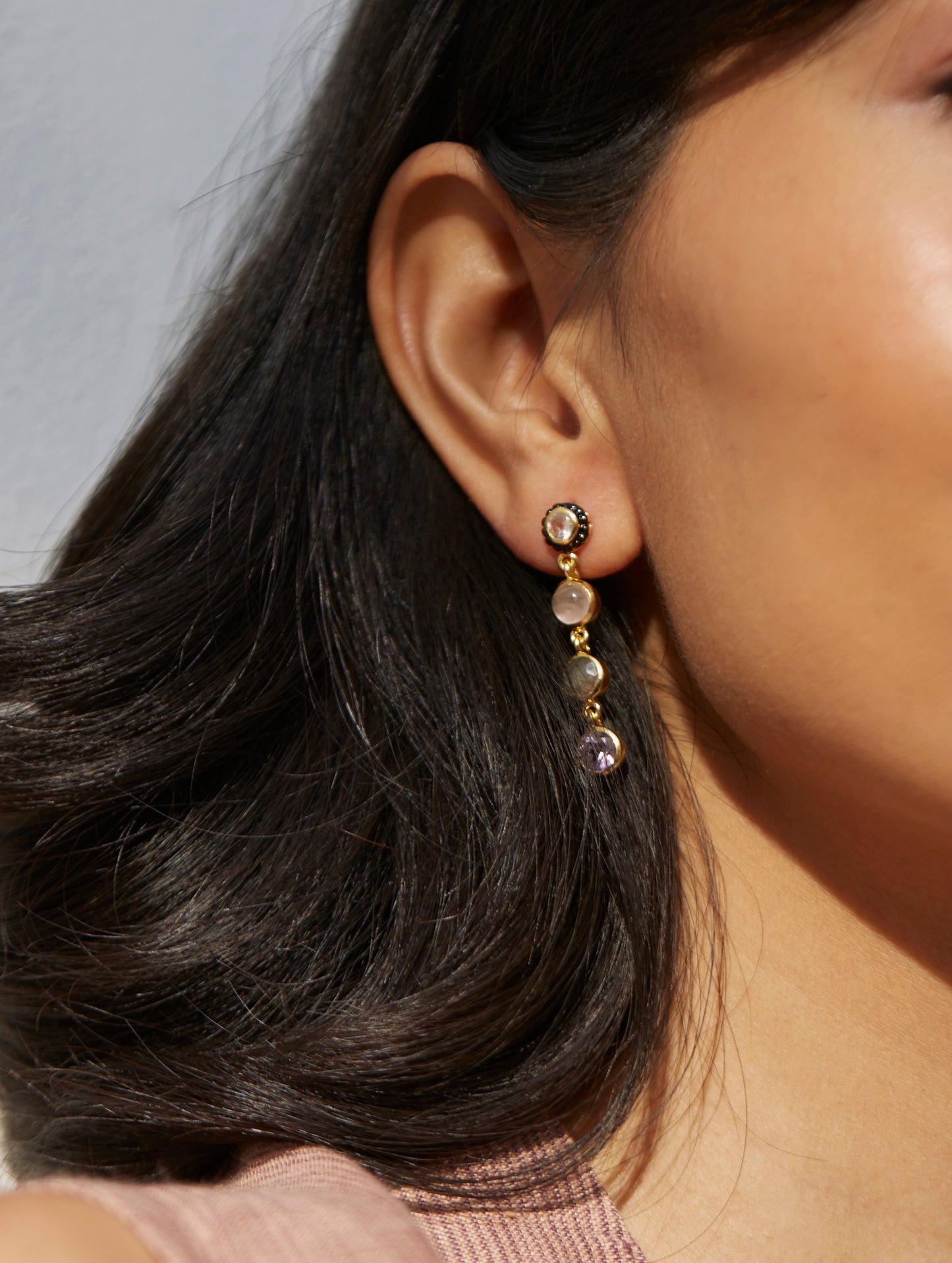 Jen Earrings - Lavender