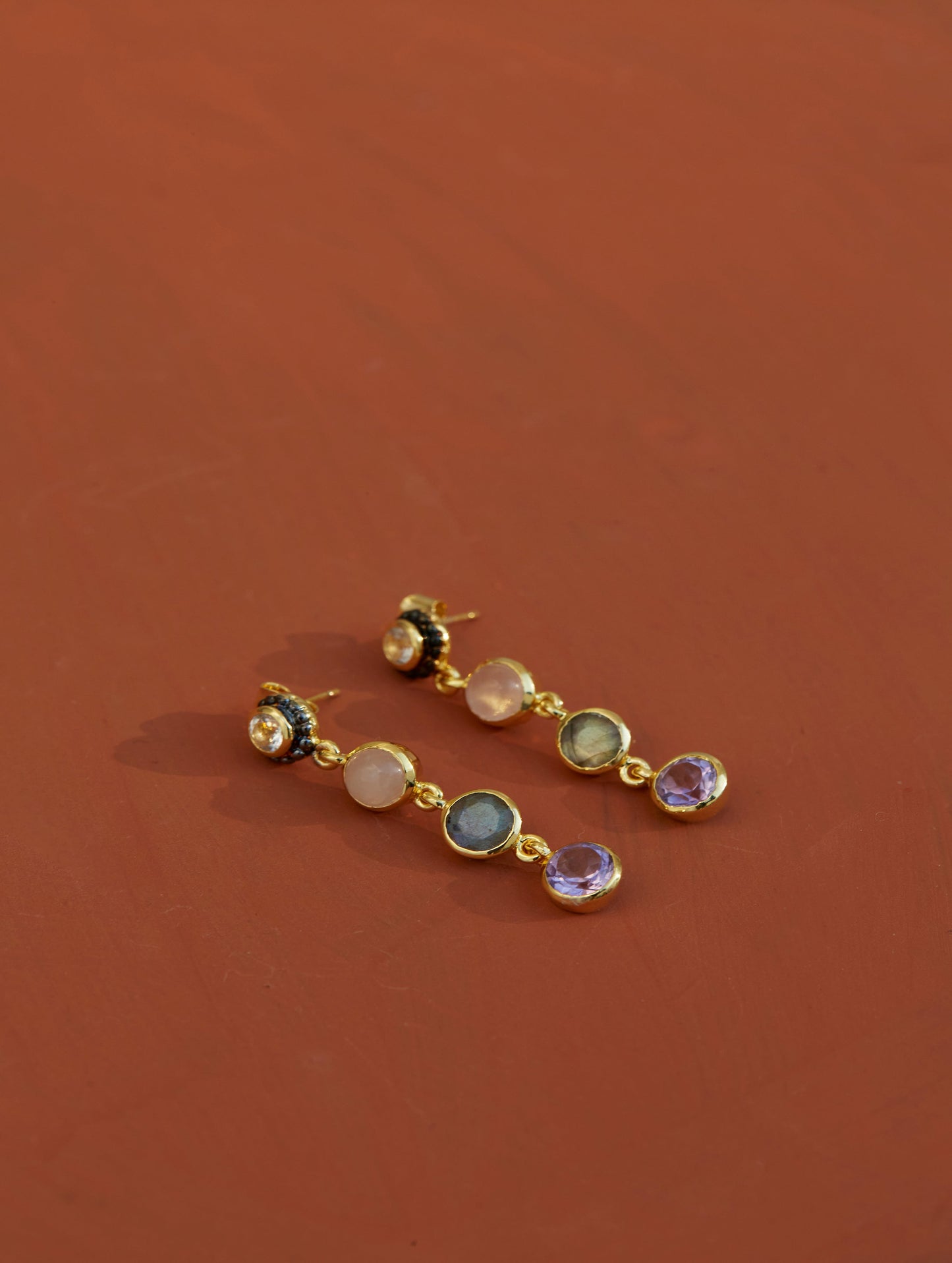 Jen Earrings - Lavender